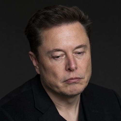 Photograph of Elon Musk